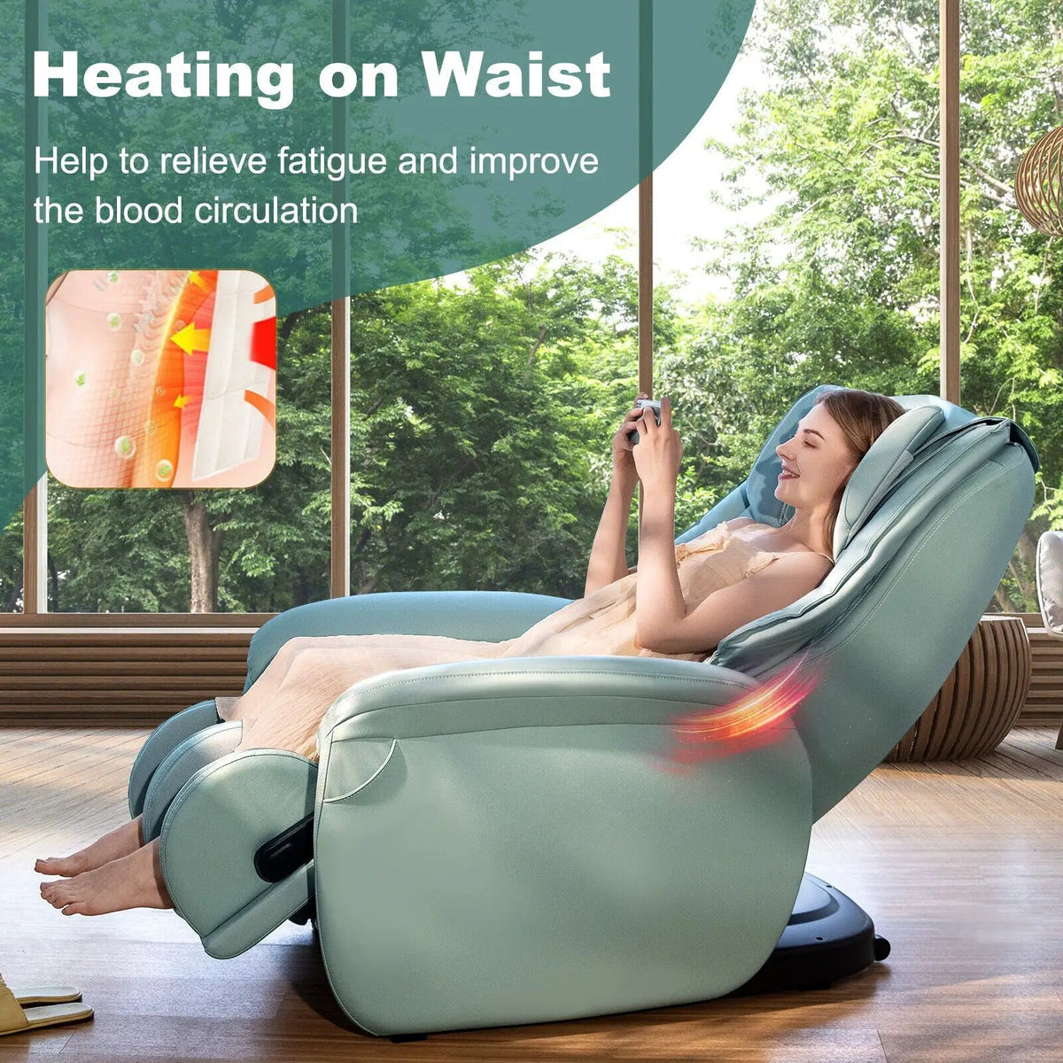 Massage Chair | Soothe 26 | Zero Gravity | Ergonomic SL Track | With Pillow