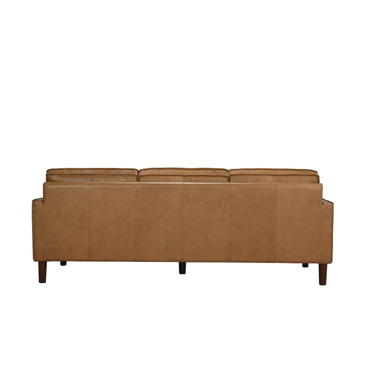 Top Grain Leather Sofa | Saddle Brown | Kiln Dried Frame | Three Seater