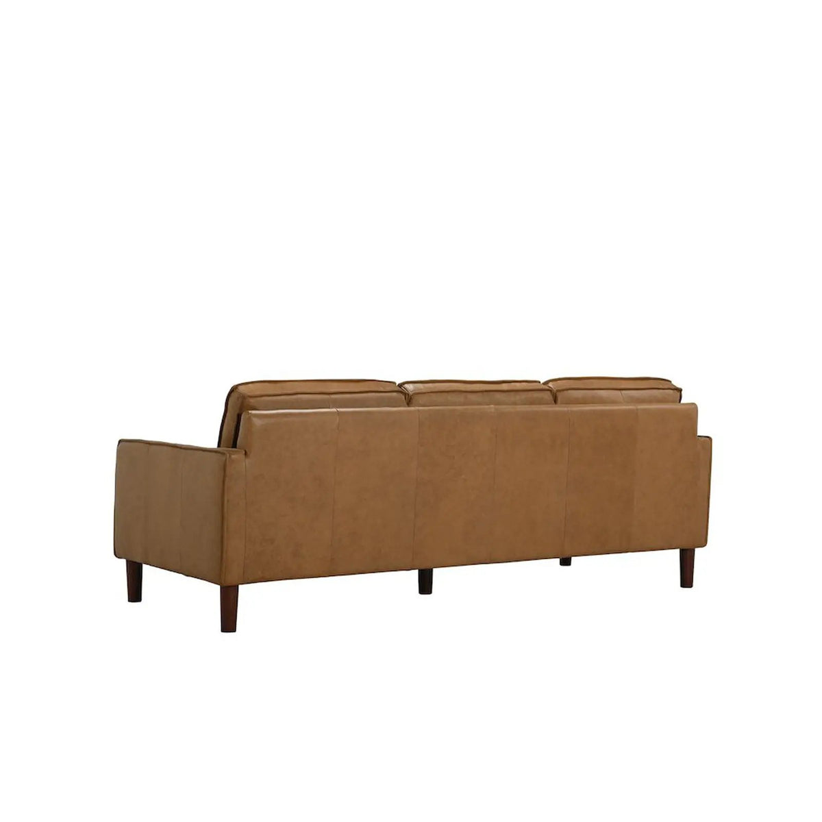 Top Grain Leather Sofa | Saddle Brown | Kiln Dried Frame | Three Seater