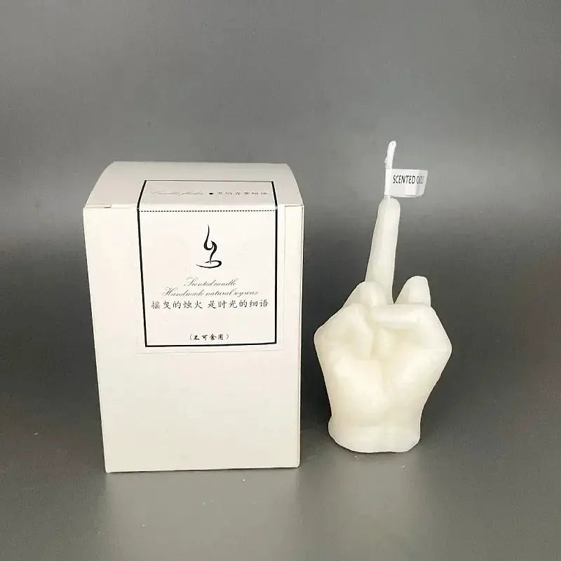 Soy Wax Candle | Middle Finger Shape | PriceLows™