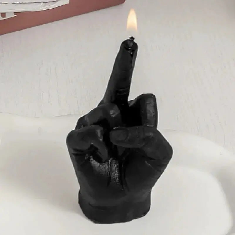 Soy Wax Candle | Middle Finger Shape | PriceLows™