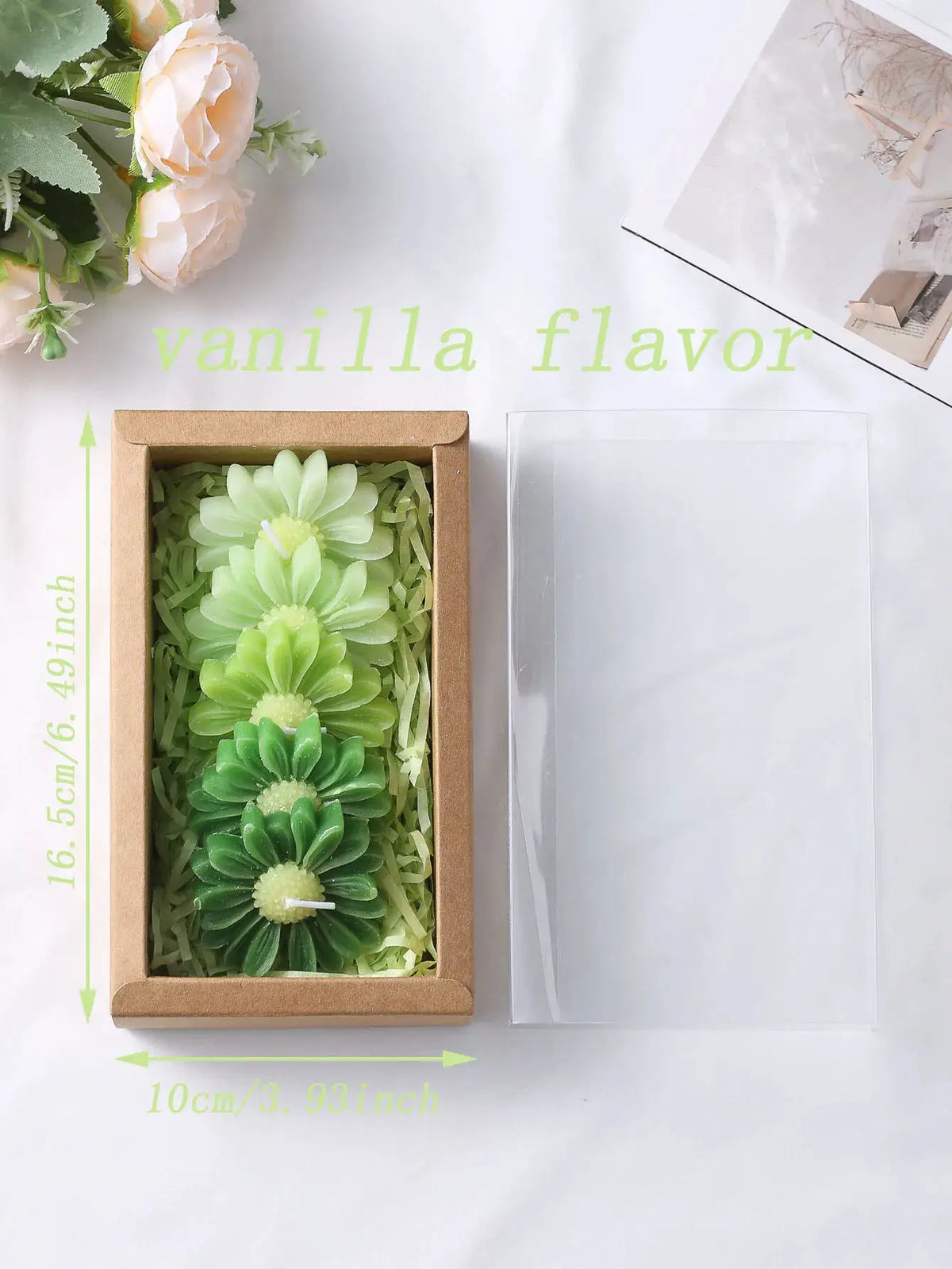 Soy Wax Candles | Gradient Macaron 5-Pack | PriceLows™