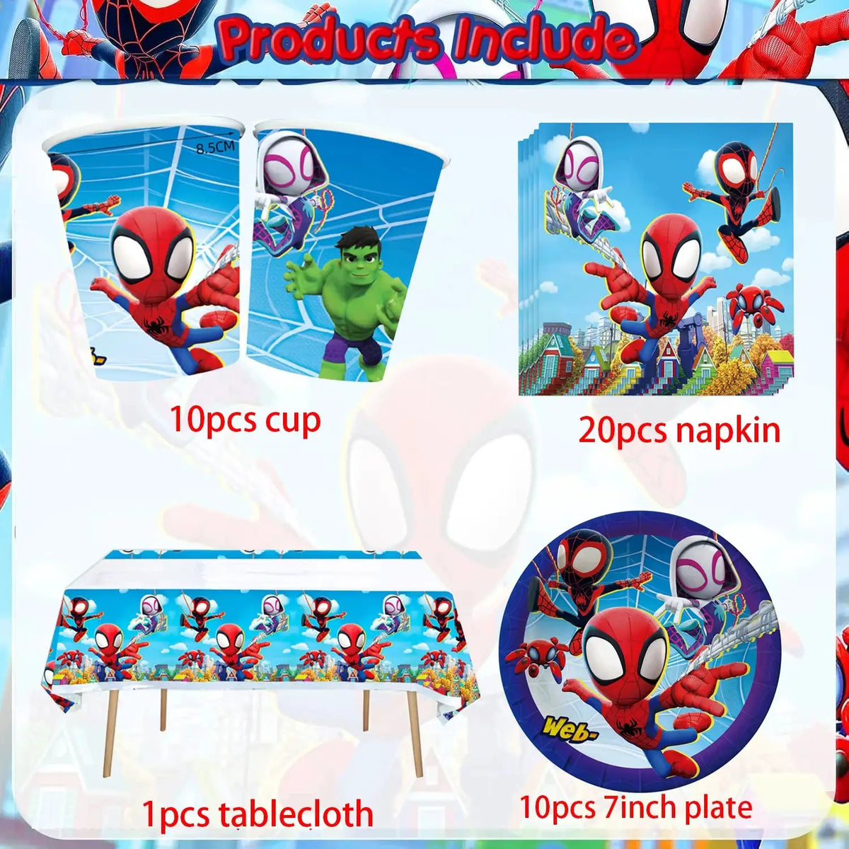 Spider Birthday Party | 3D Balloon | PriceLows™
