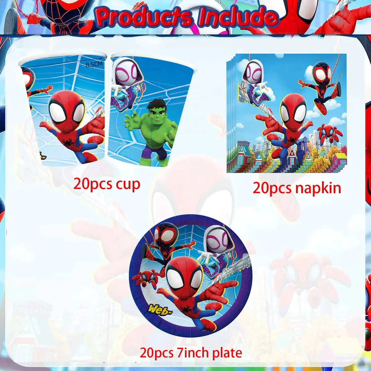 Spider Birthday Party | 3D Balloon | PriceLows™