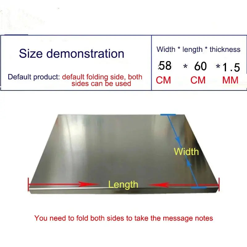 Stainless Steel Cutting Board | 304 Grade | PriceLows™