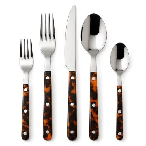Stainless Steel Flatware Set 20 Piece Durable Value