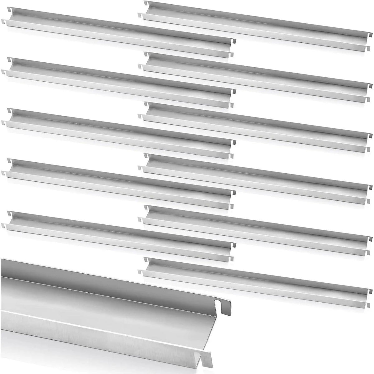Stainless Steel Hanging File Rails 15.76 Inch Cabinets