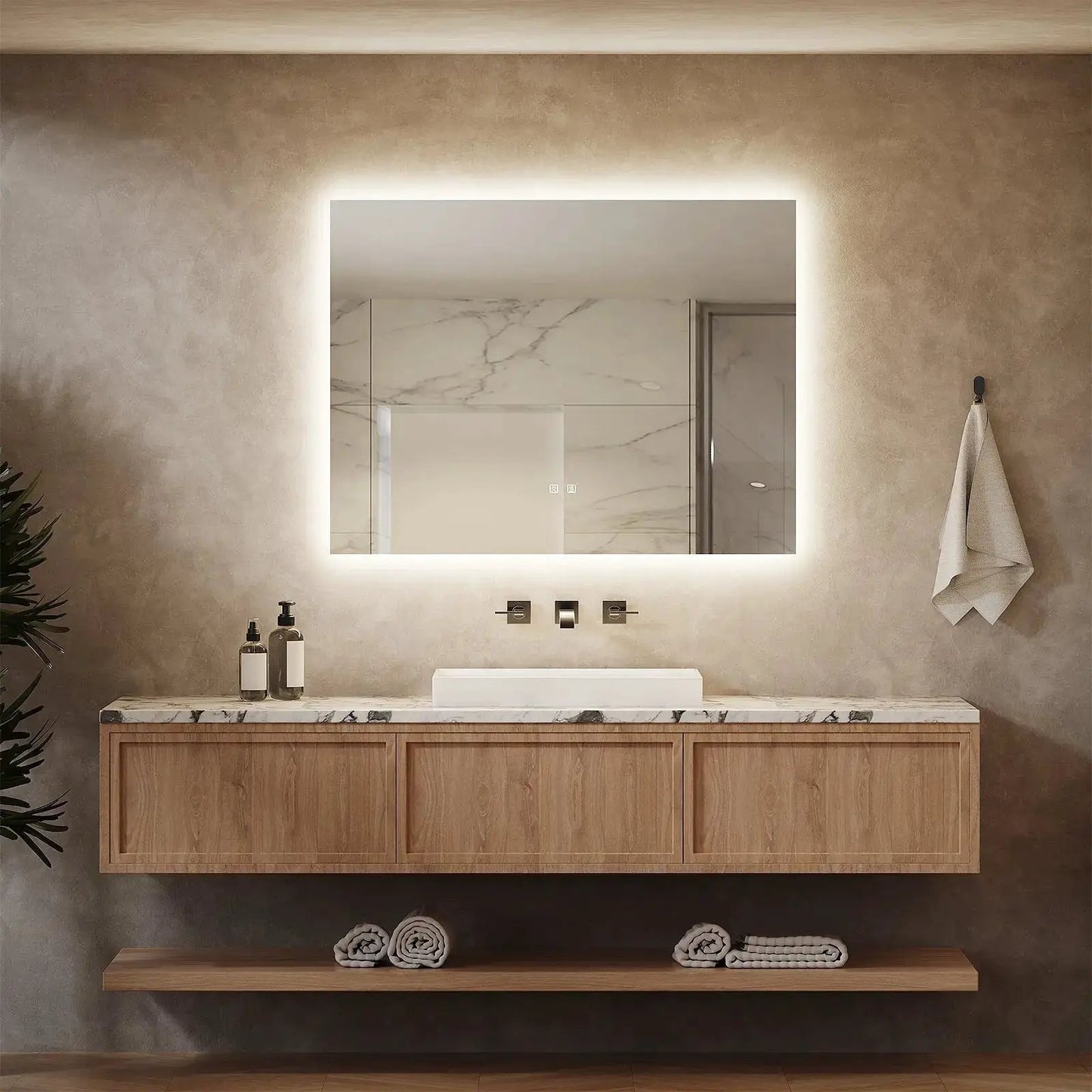 Standard Sleek Backlit LED Bathroom Mirror from PriceLows™