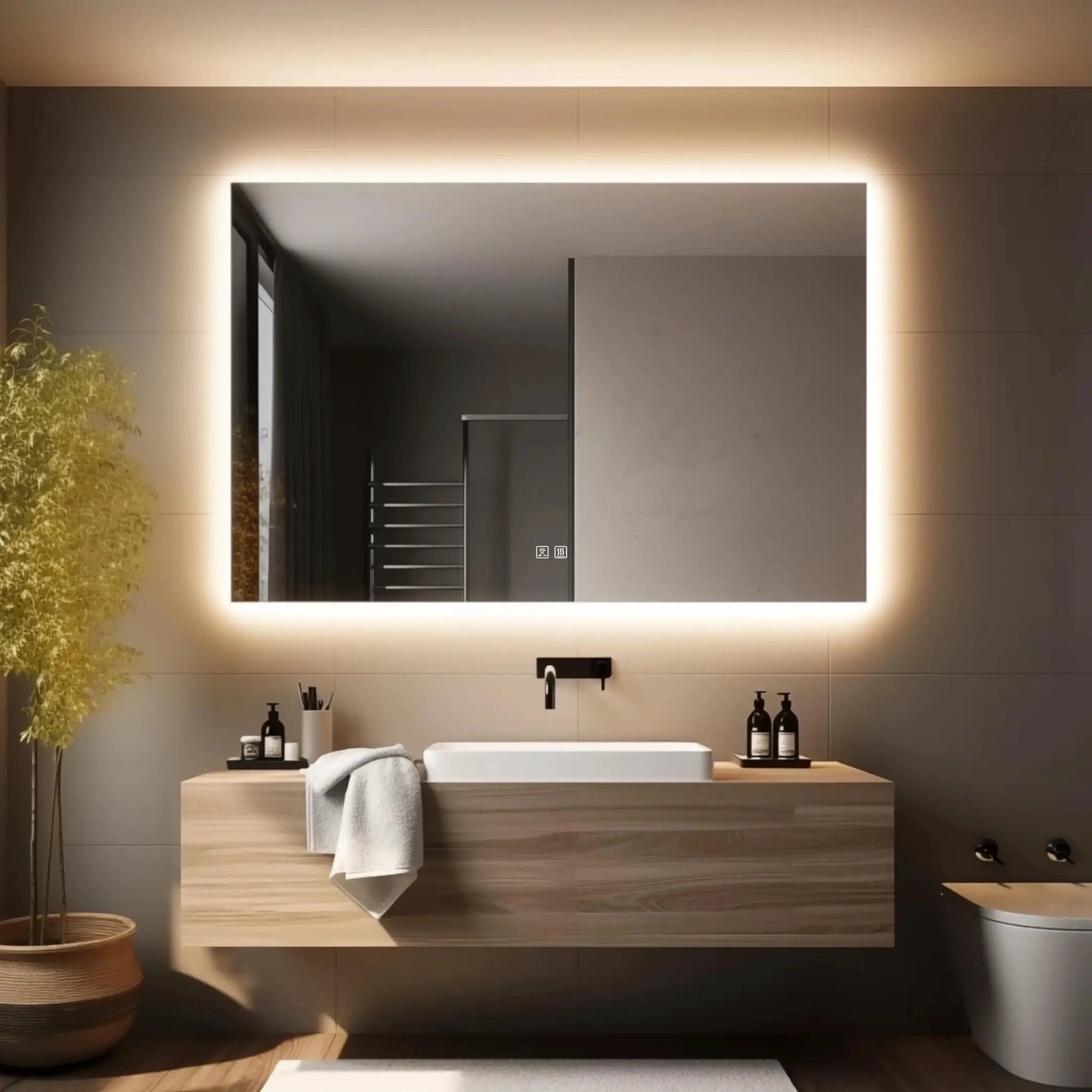 Standard Sleek Backlit LED Bathroom Mirror from PriceLows™