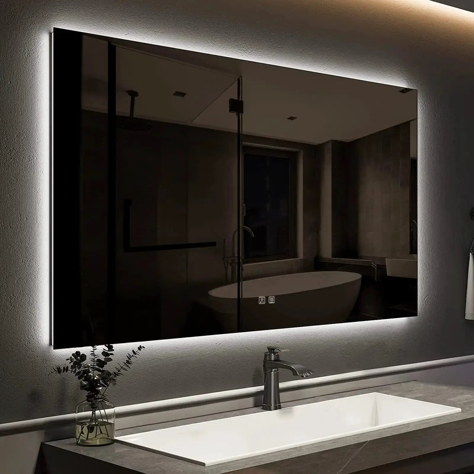 Standard Sleek Backlit LED Bathroom Mirror from PriceLows™