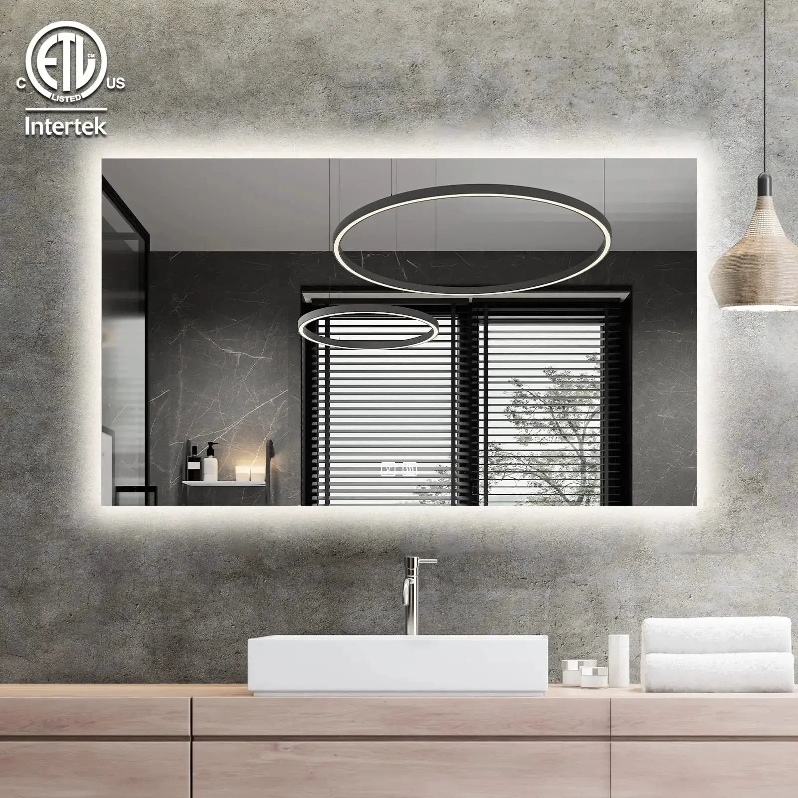 Standard Sleek Backlit LED Bathroom Mirror from PriceLows™