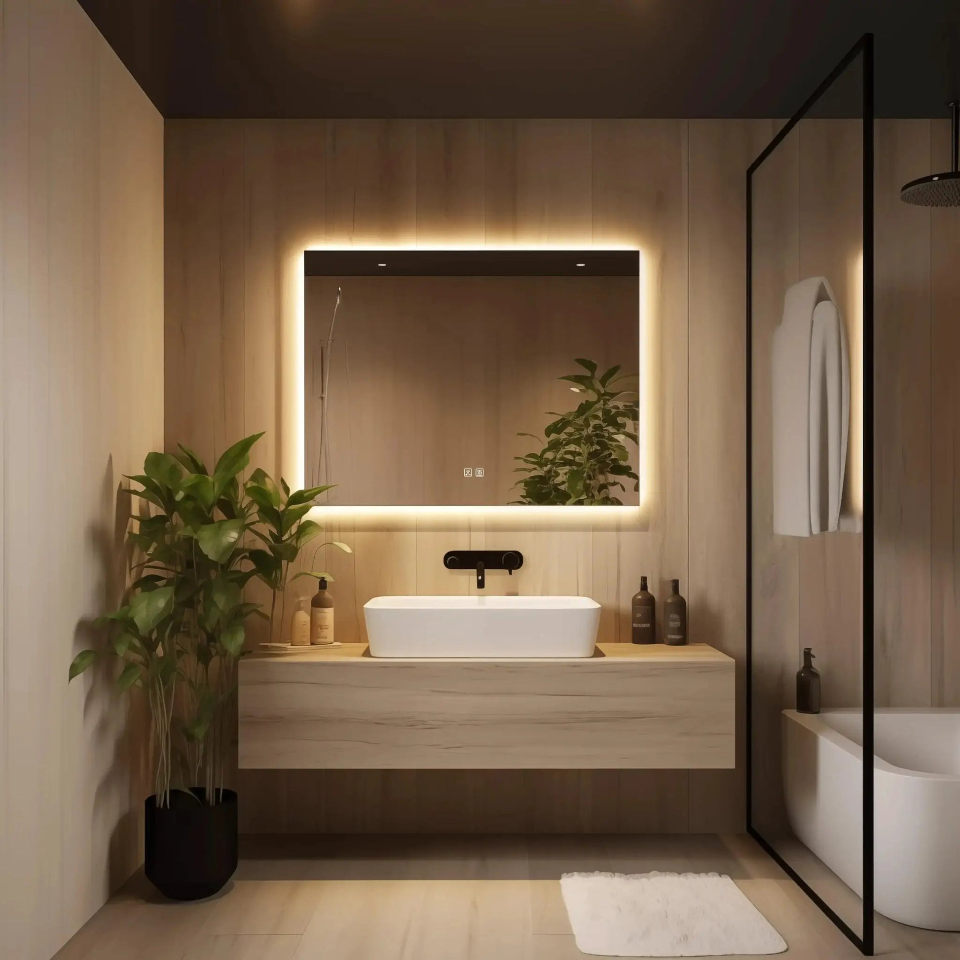 Standard Sleek Backlit LED Bathroom Mirror from PriceLows™
