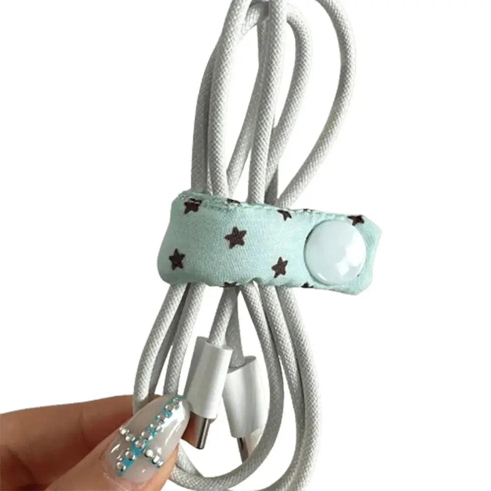 Star Fabric Cable Buckle | Quick Wrap Cord Holder | PriceLows™