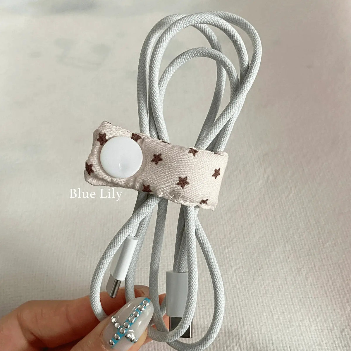Star Fabric Cable Buckle | Quick Wrap Cord Holder | PriceLows™