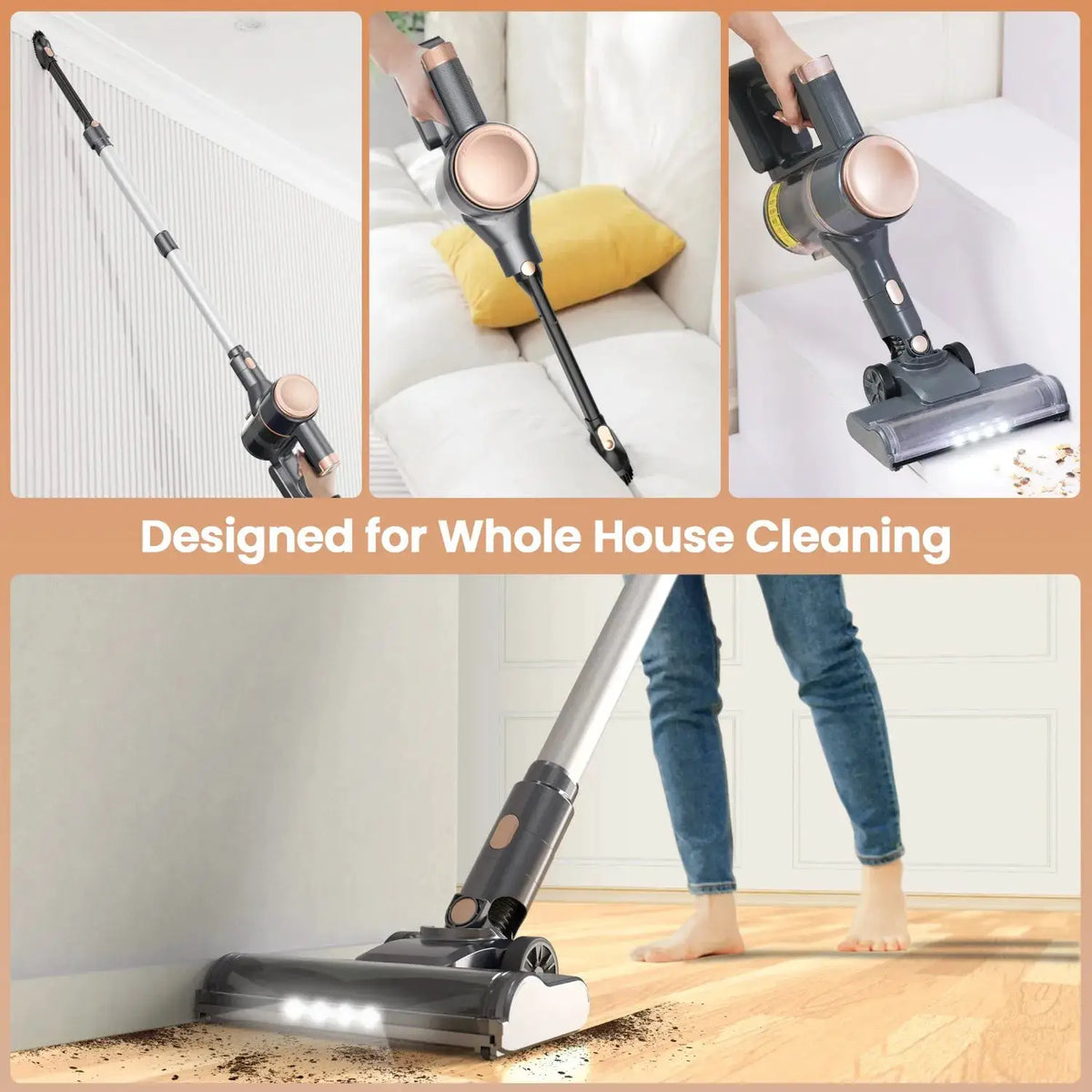 Stick Vacuum | 25KPa Suction | PriceLows™