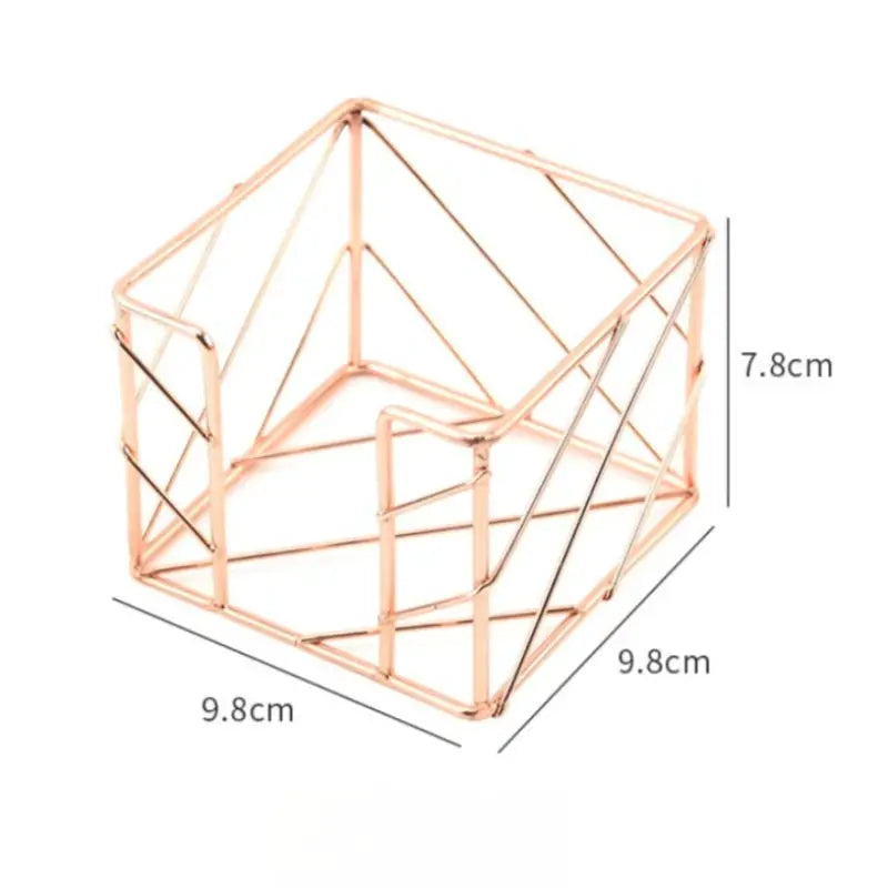 Sticky Note & Memo Box Holder, Post Note Dispenser, Desk Organizer Storage Box for Home School Office from PriceLows™