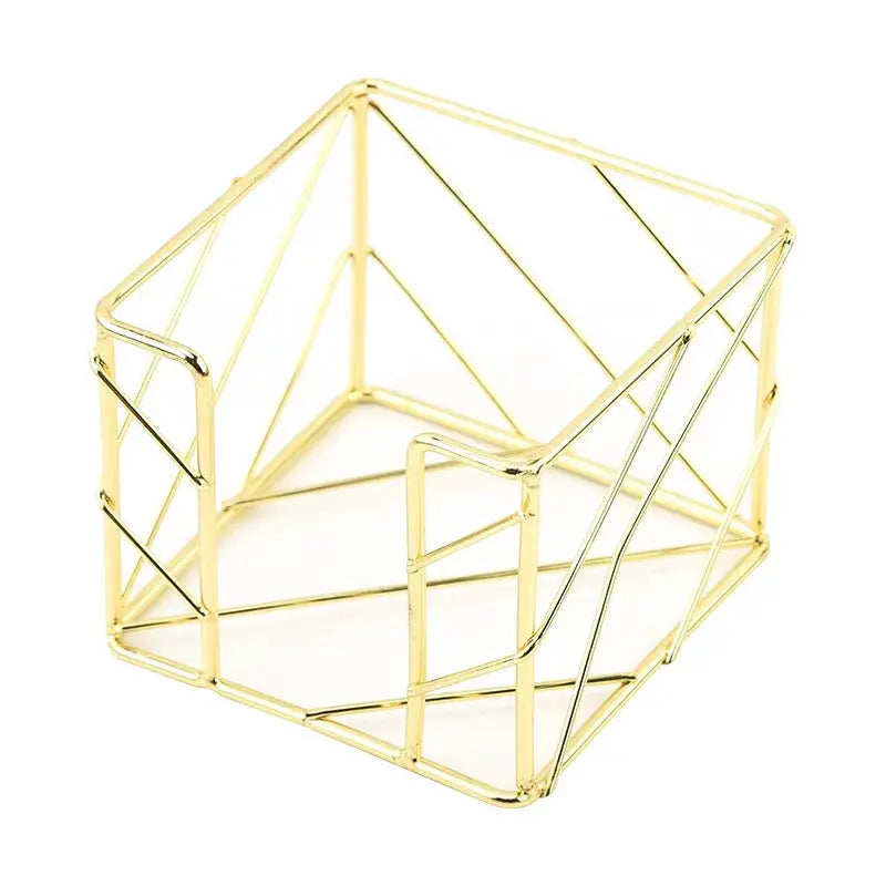 Sticky Note & Memo Box Holder, Post Note Dispenser, Desk Organizer Storage Box for Home School Office from PriceLows™