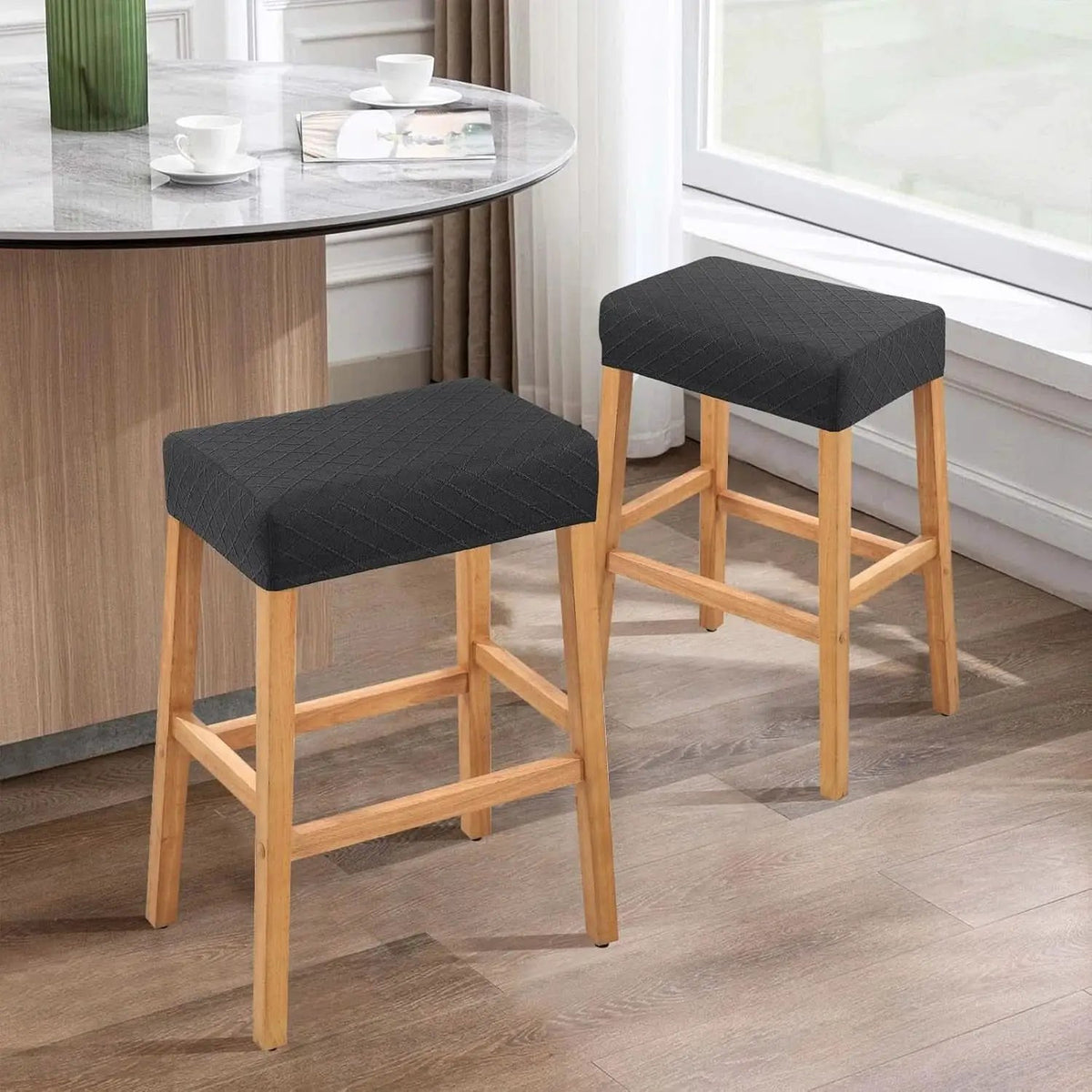 Stretch Waterproof Bar Stool Covers 2 Pack For Counter from PriceLows™