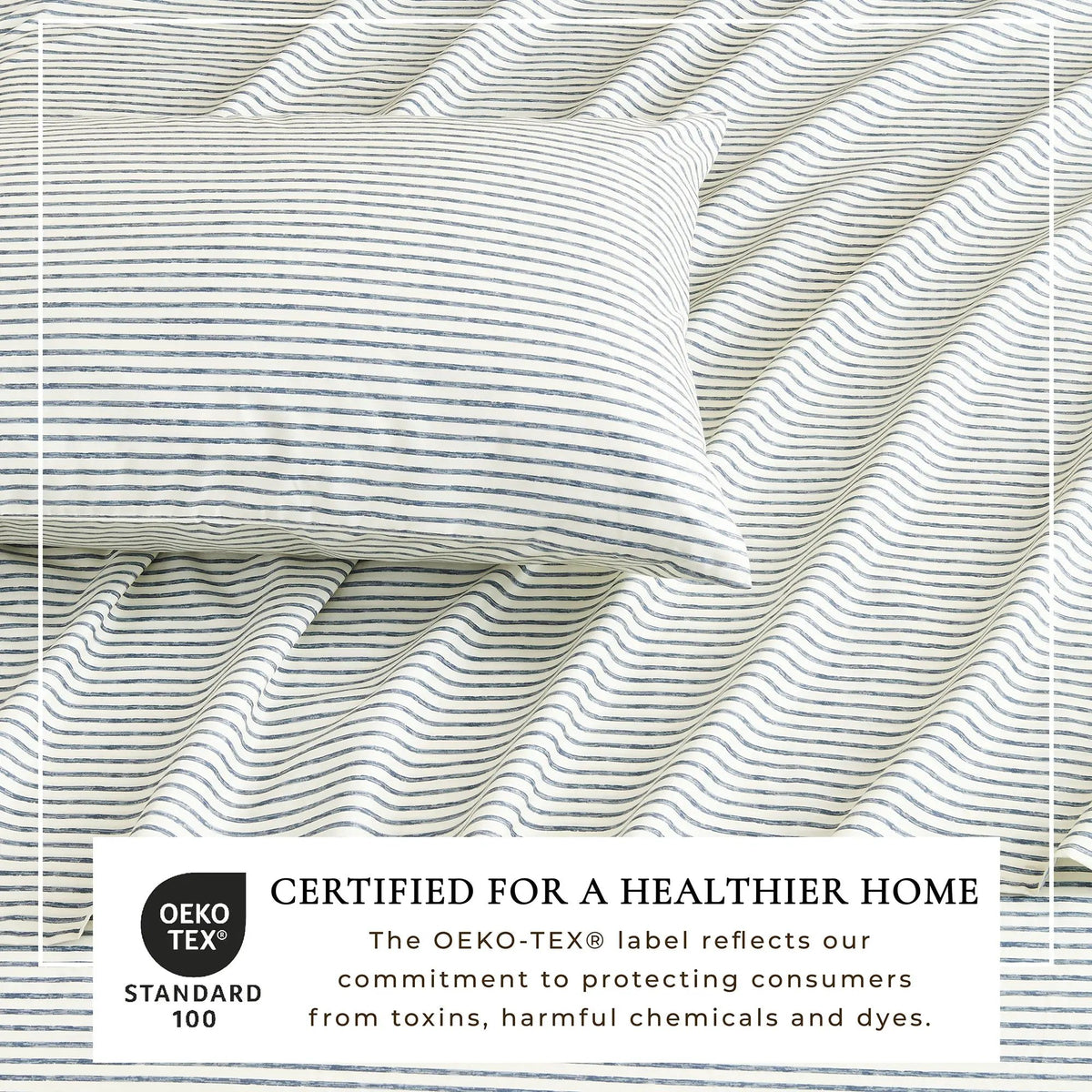 Striped Sheet Set - Evette Collection from PriceLows™