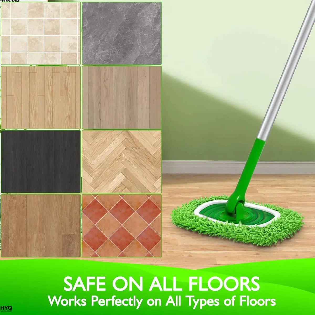 Pack Swiffer Compatible Mop Pads – Reusable Microfiber Refills, Washable for Wet & Dry Floor Use from PriceLows™