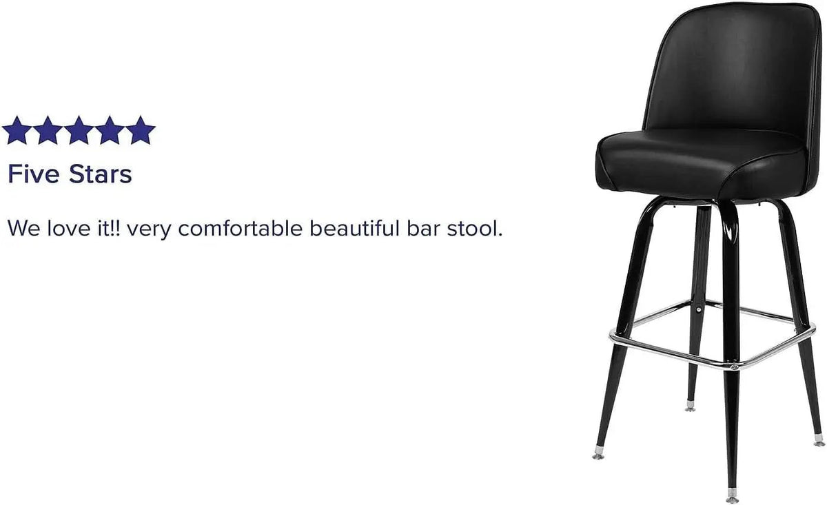 Swivel Bucket Seat Metal Barstools for Stylish Dining from PriceLows™