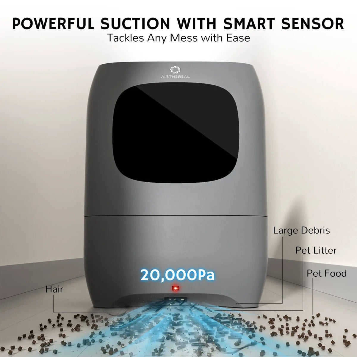 T1 Touchless Vacuum Automatic Dustpan from PriceLows™