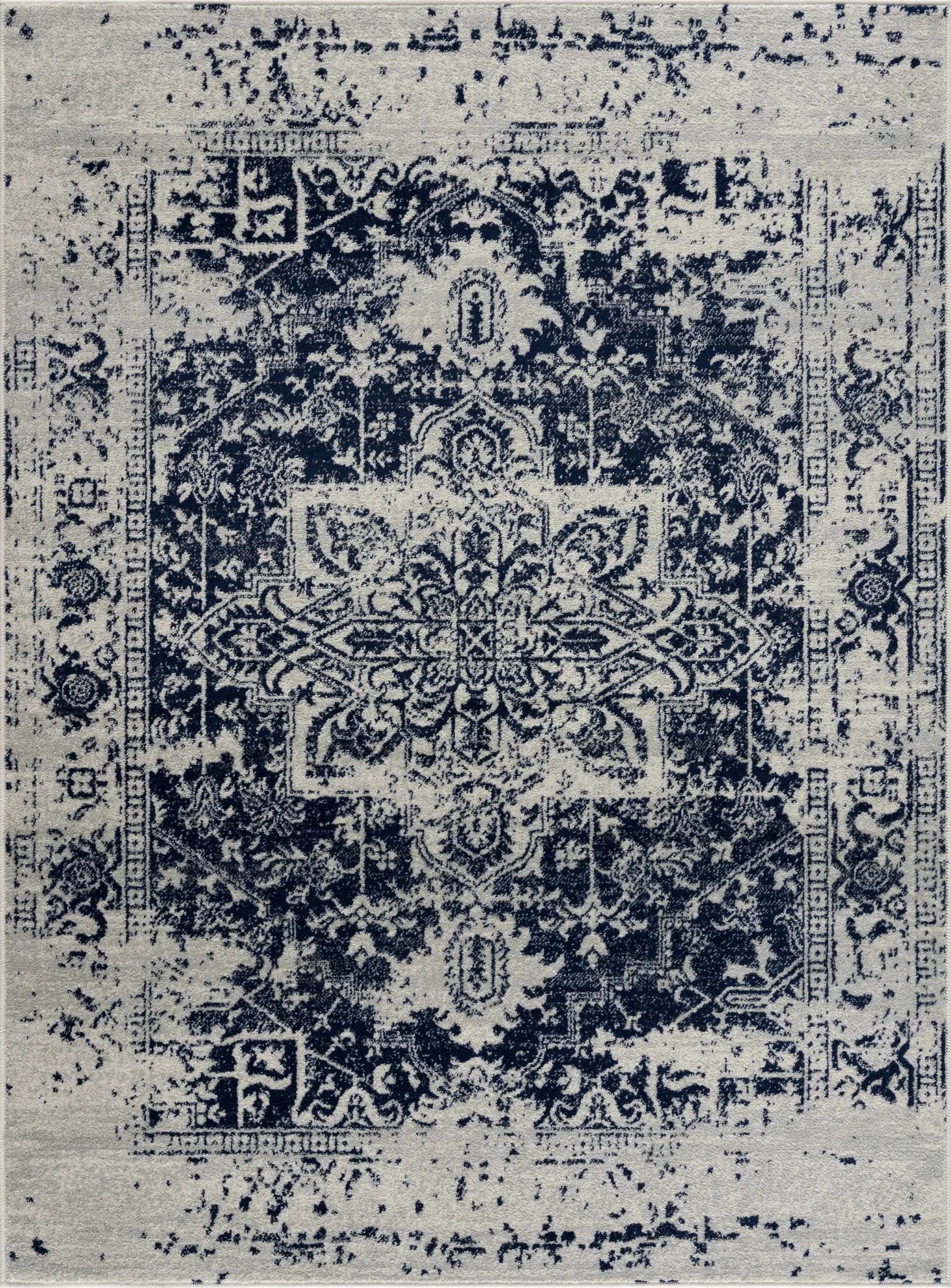 Rachel Navy Area Rug from PriceLows™