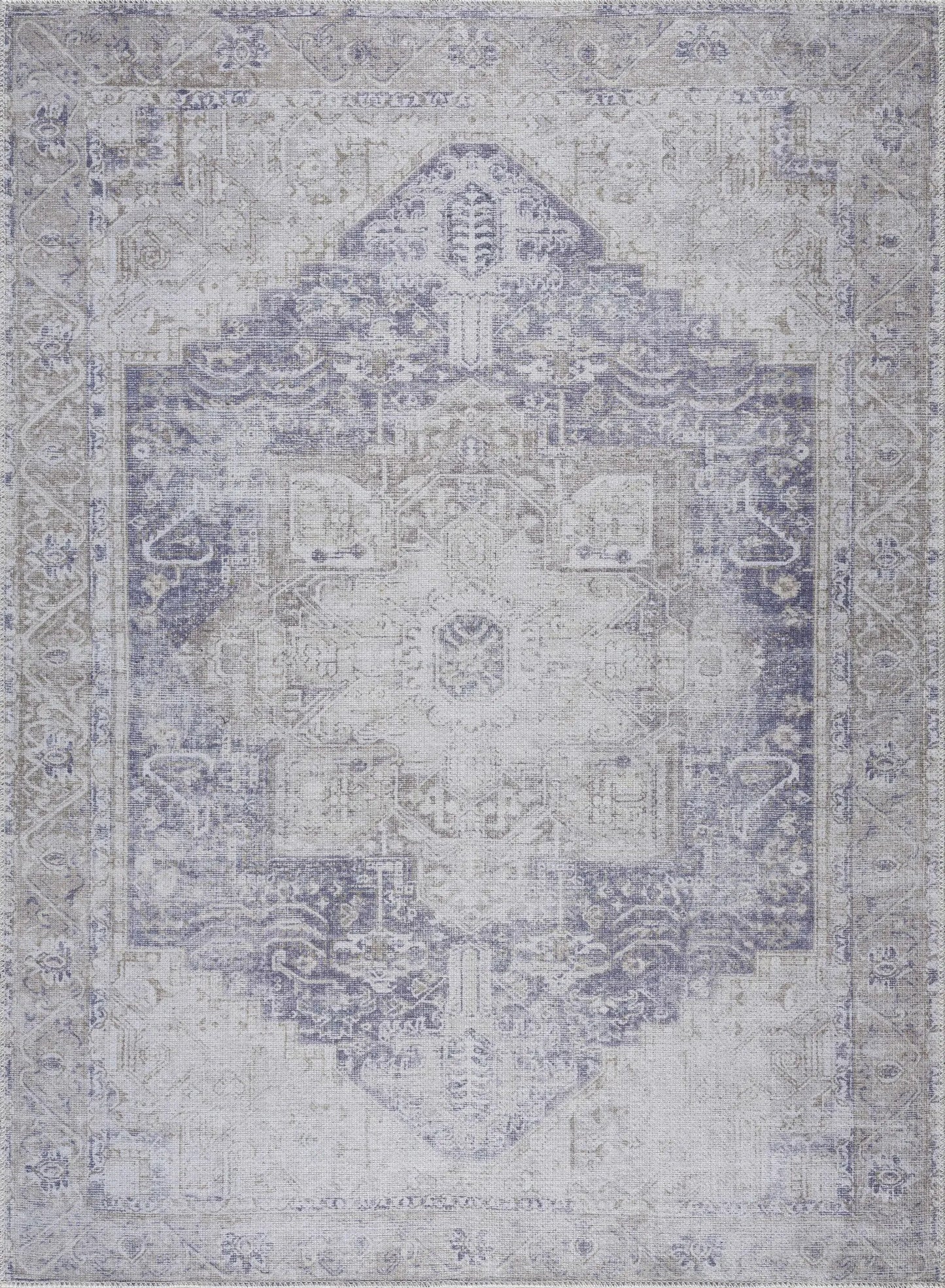 Rosman Olive Washable Area Rug from PriceLows™