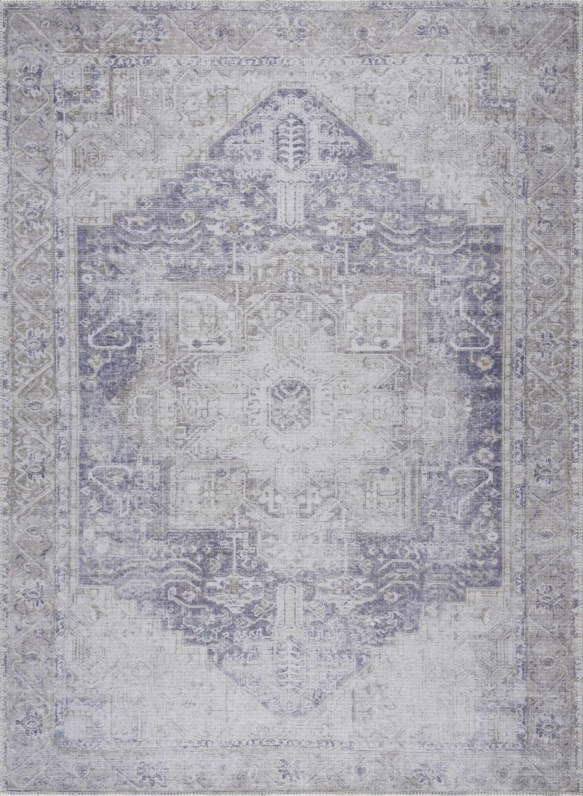 Rosman Olive Washable Area Rug from PriceLows™