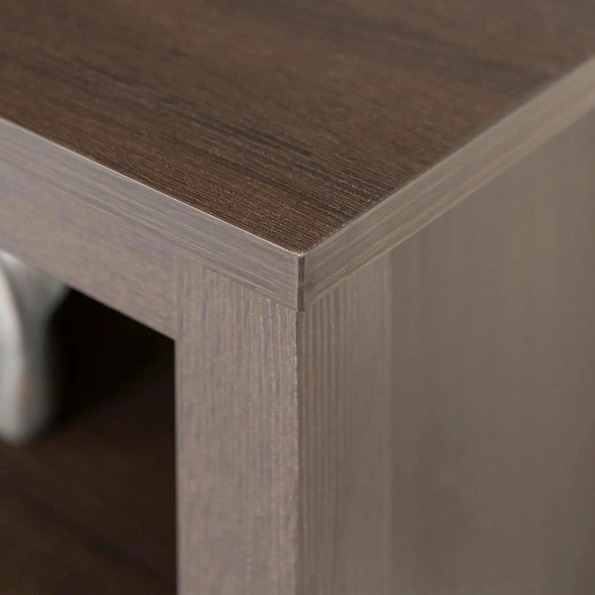 70 Inch TV Stand Espresso Finish With Adjustable Shelves from PriceLows™