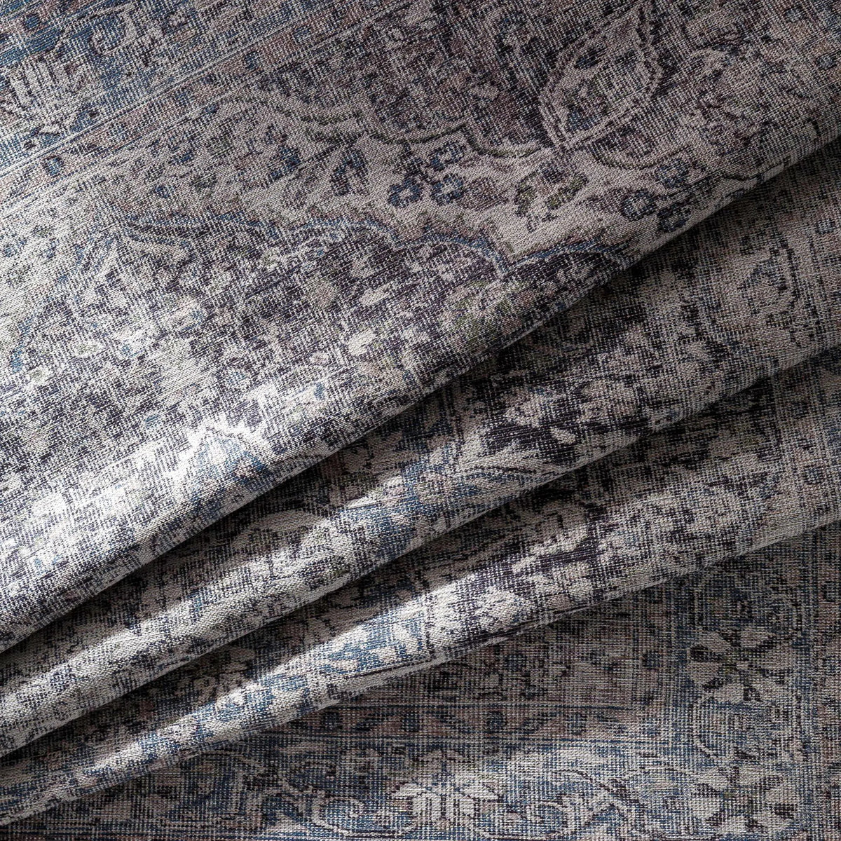 Tavas Blue Medallion Washable Rug from PriceLows™