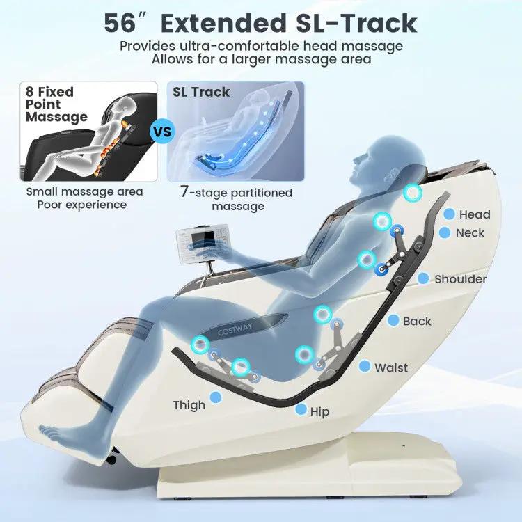 Massage Chair | 3D SL Track | Heating | Waist Airbags