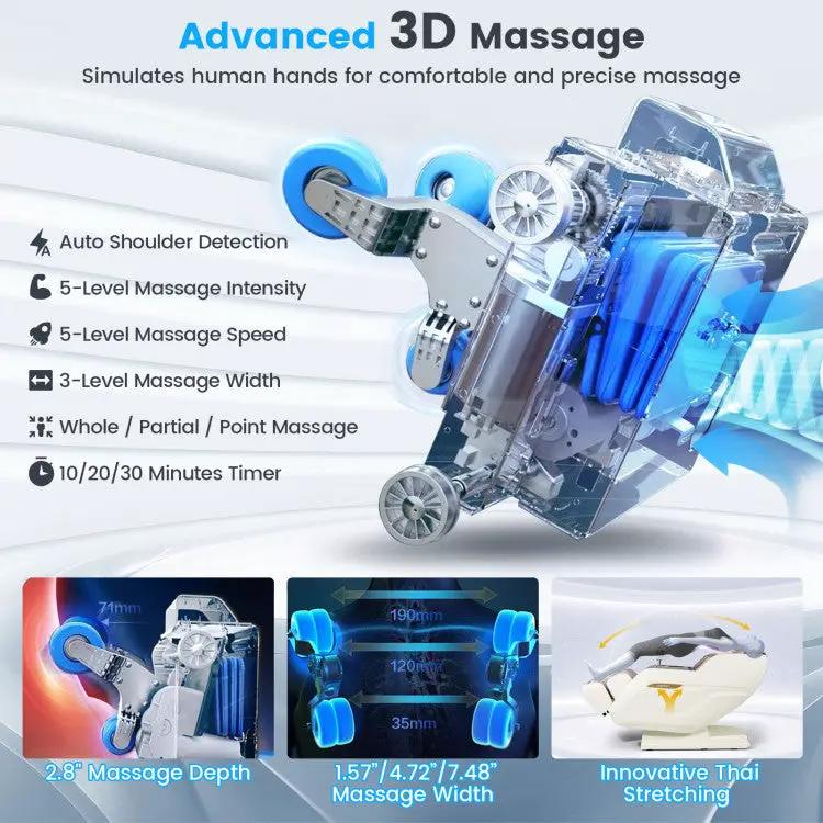 Massage Chair | 3D SL Track | Heating | Waist Airbags