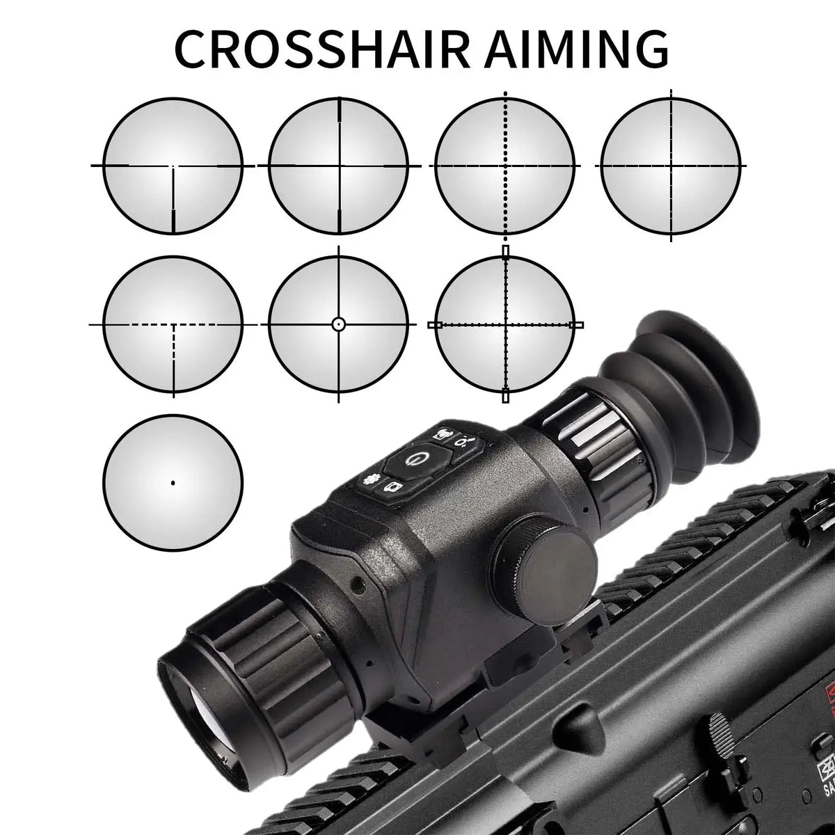 Hot Selling Thermal Monocular HT-C8 35mm Lens Hunting Thermal Imaging Telescope, with Night Vision Monocular GR225 HT-A7 from PriceLows™