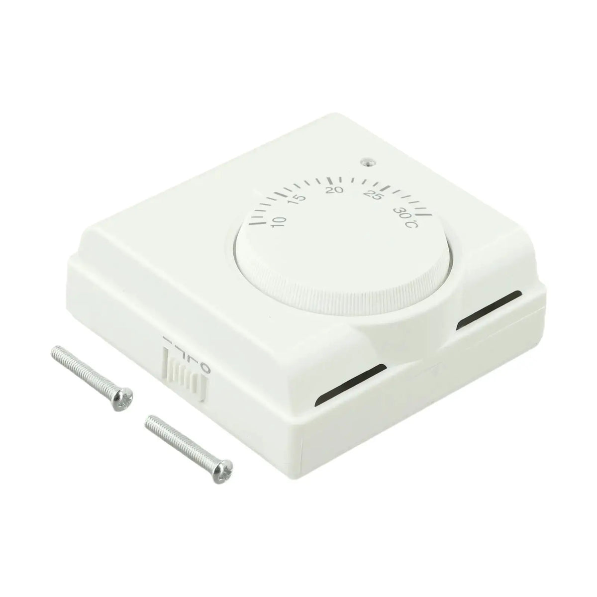 High Quality Practical Brand New Thermostat Temperature Switch White Room 2 Wire 220V AC Temperature Controller from PriceLows™