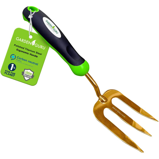 Titanium Hand Weeder Fork | Rust Resistant | PriceLows™