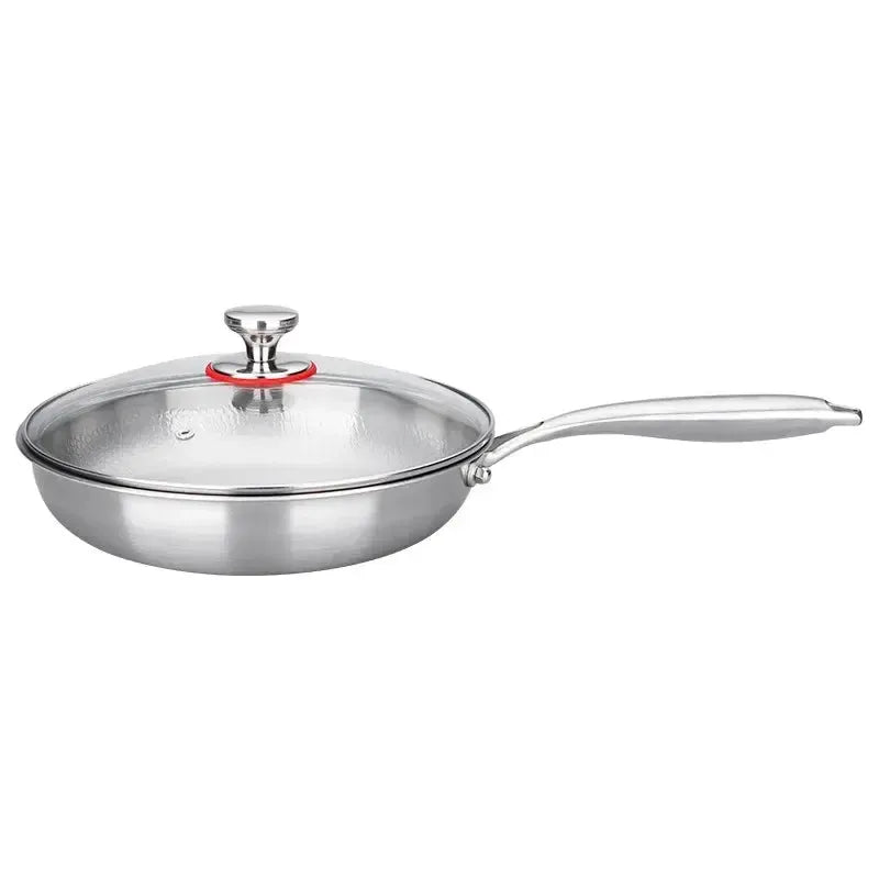 Titanium Pan Flat Bottom Hammered PriceLows™