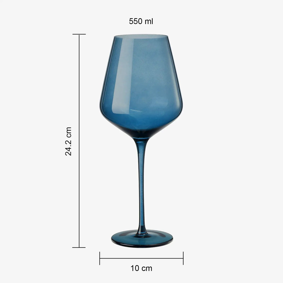 Tonal Stemmed Wine Glassware, Set of 6 from PriceLows™