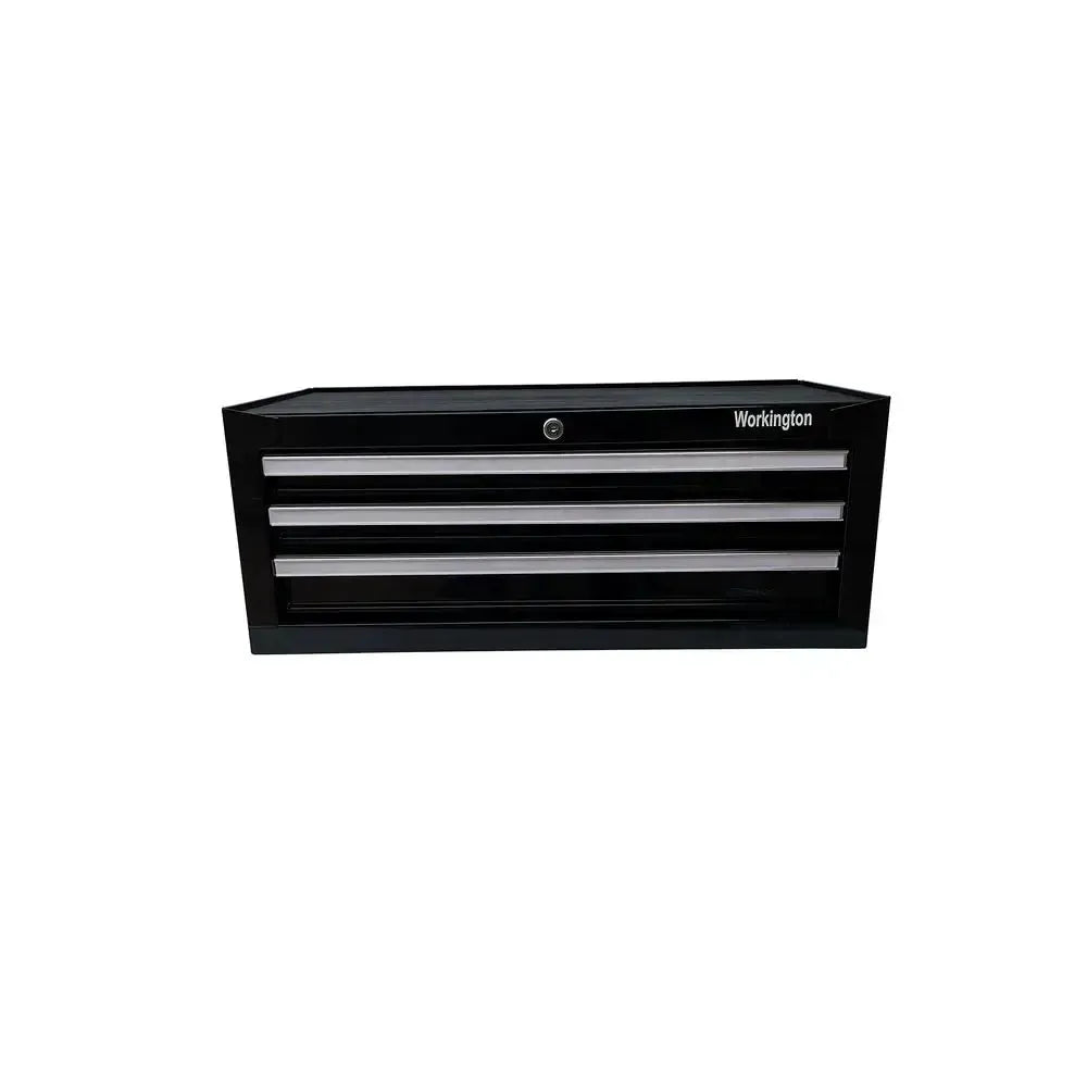 Industrial 3 Drawers Portable Metal Intermediate Box, 26 Middle Tool Chest Cabinet with Ball Bearing Drawer Slides, Steel Tool from PriceLows™