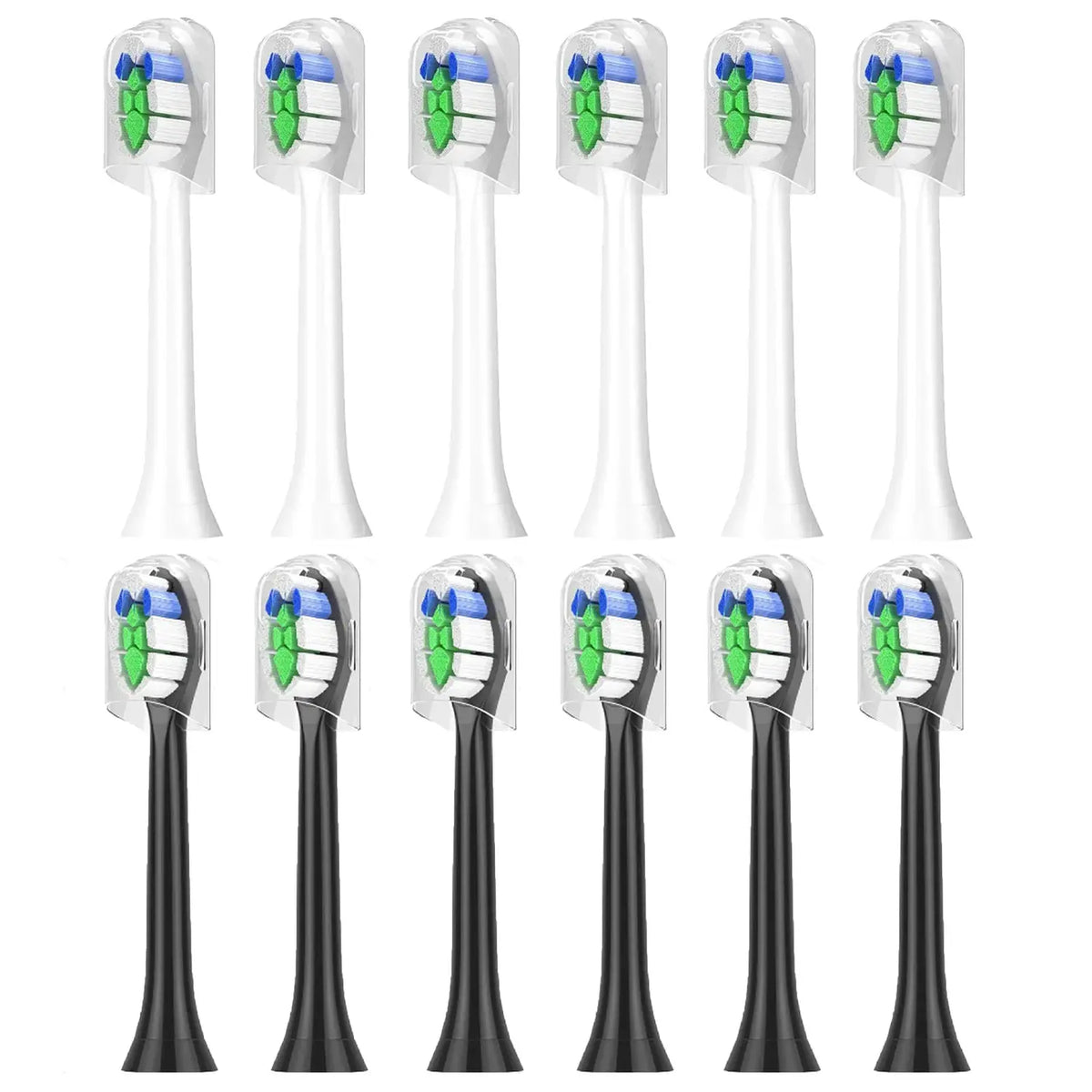 4/8/12/16 Pcs Replacement Toothbrush Heads Compatible with Philips Sonicare Electric Toothbrush Refills for 1100 2100 4100 5100 from PriceLows™