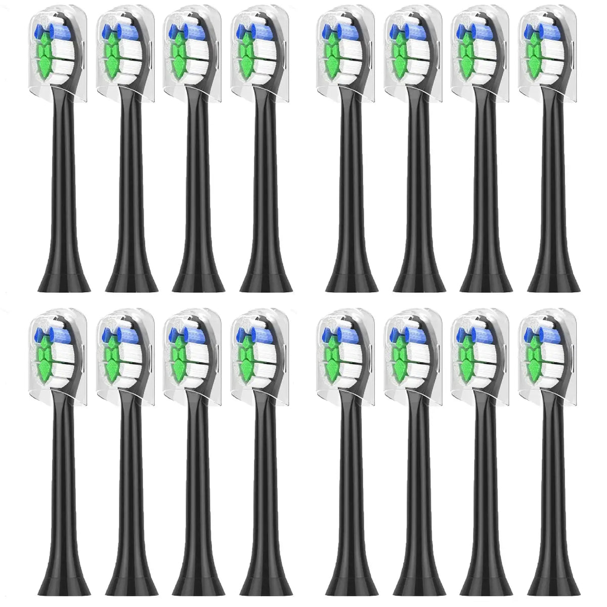 4/8/12/16 Pcs Replacement Toothbrush Heads Compatible with Philips Sonicare Electric Toothbrush Refills for 1100 2100 4100 5100 from PriceLows™