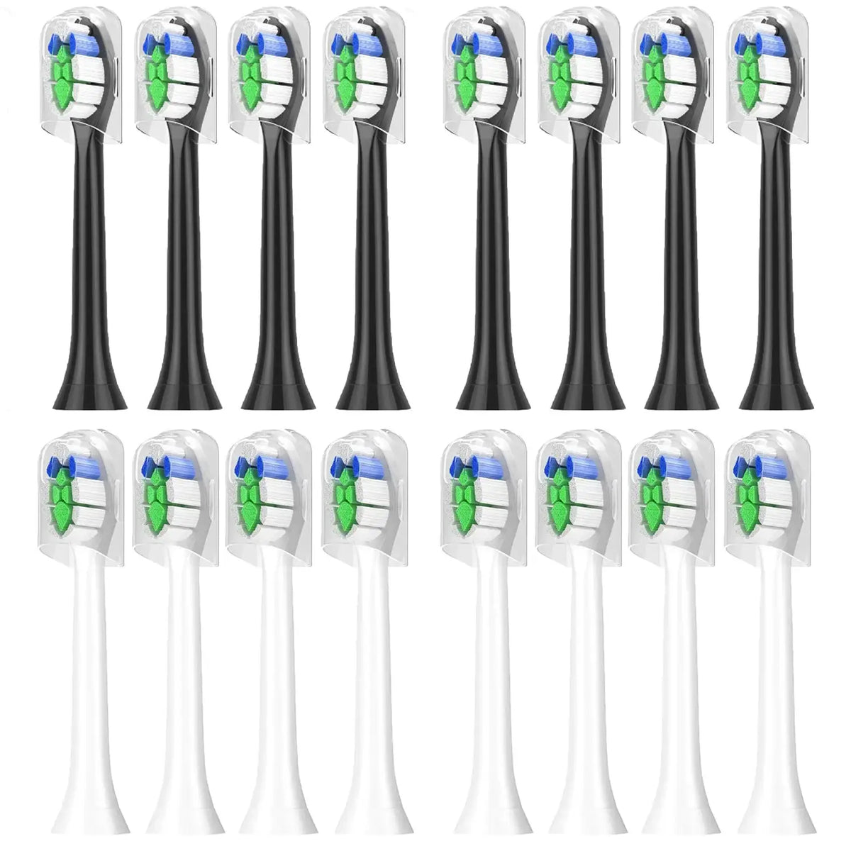 4/8/12/16 Pcs Replacement Toothbrush Heads Compatible with Philips Sonicare Electric Toothbrush Refills for 1100 2100 4100 5100 from PriceLows™