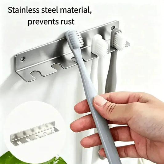 Toothbrush Holder | 5 Slot Wall Mount | PriceLows™