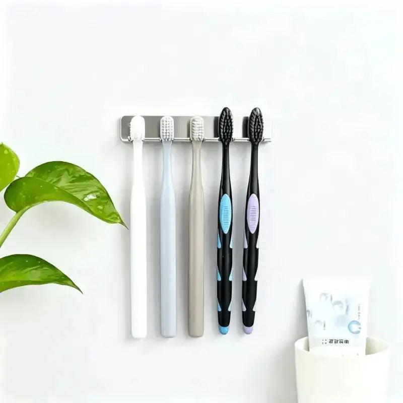 Toothbrush Holder | 5 Slot Wall Mount | PriceLows™