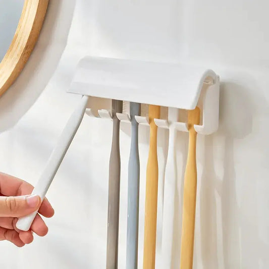Toothbrush Holder | Punch-free Multi-head | PriceLows™