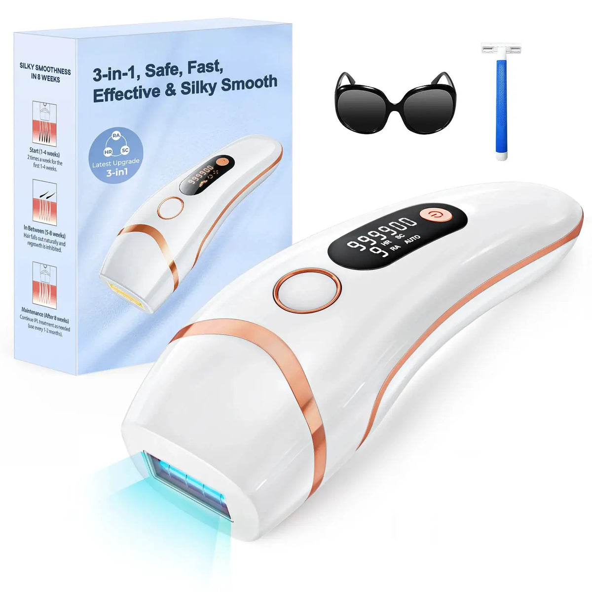 Total Epilator | 999000 Flashes Permanent Hair Removal PriceLows