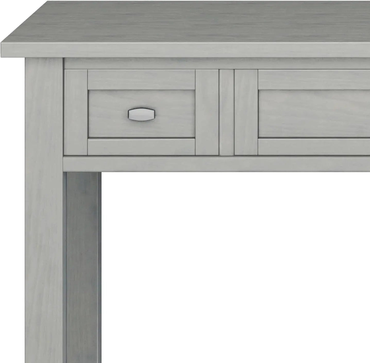 Transitional Solid Wood Writing Desk with Key Features from PriceLows™