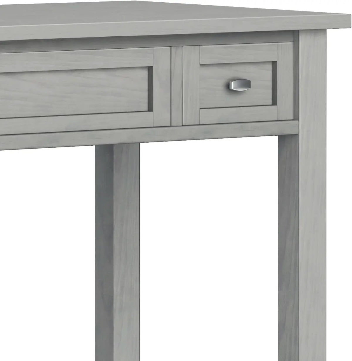 Transitional Solid Wood Writing Desk with Key Features from PriceLows™