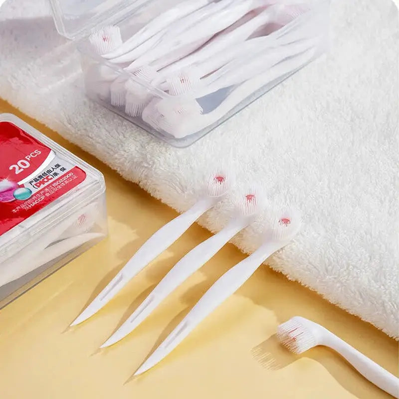 Travel Toothbrush | Disposable Bead Head | PriceLows™