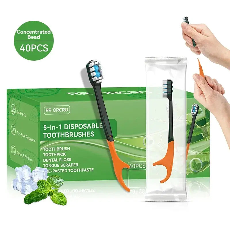 Travel Toothbrush | Disposable Bead Head | PriceLows™